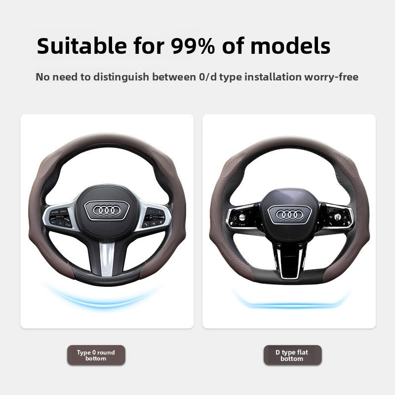 Steering wheel cover