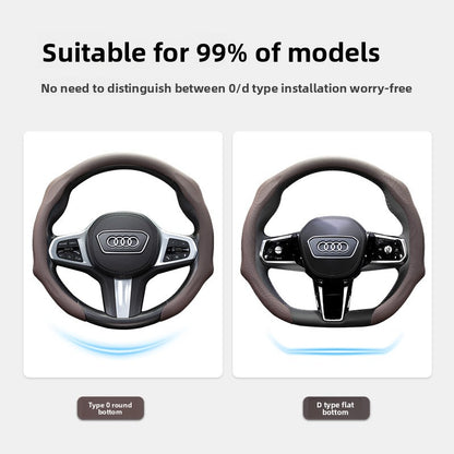 Steering wheel cover