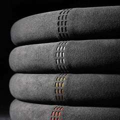 High-end suede white mesh Garden