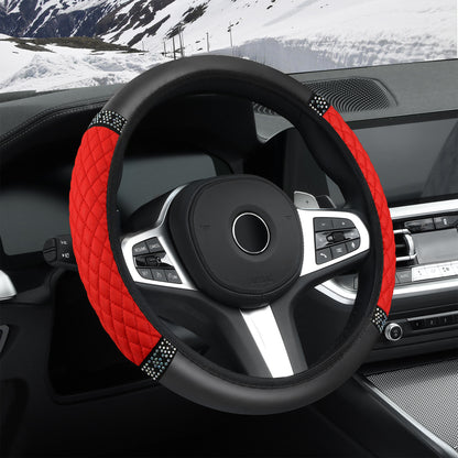 Steering wheel cover