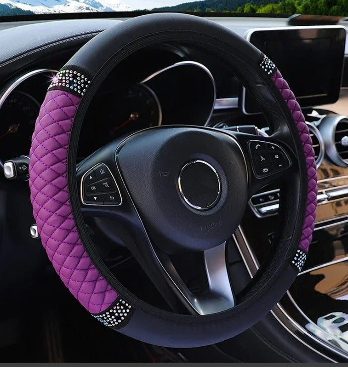 Steering wheel cover