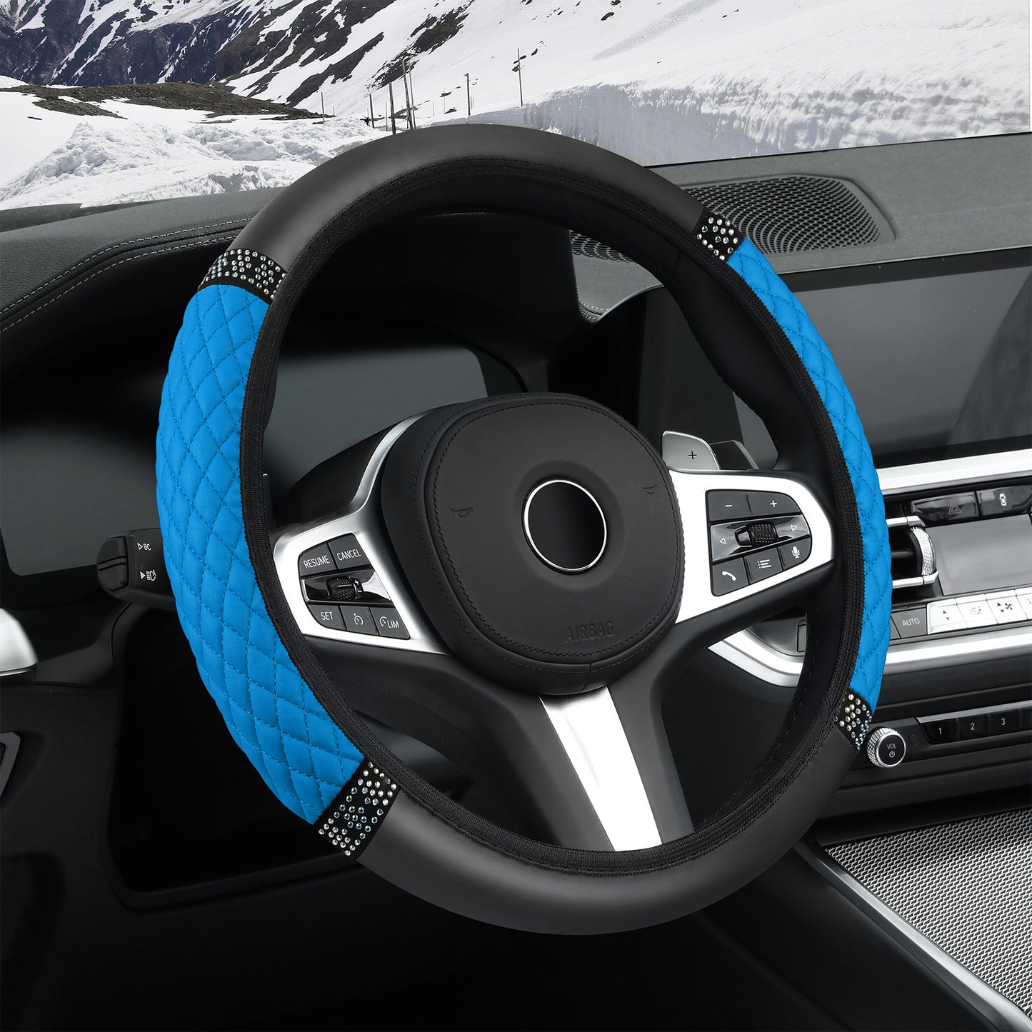 Steering wheel cover