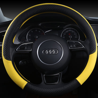Steering wheel cover