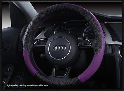 Steering wheel cover