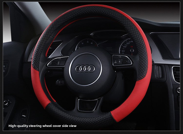 Steering wheel cover