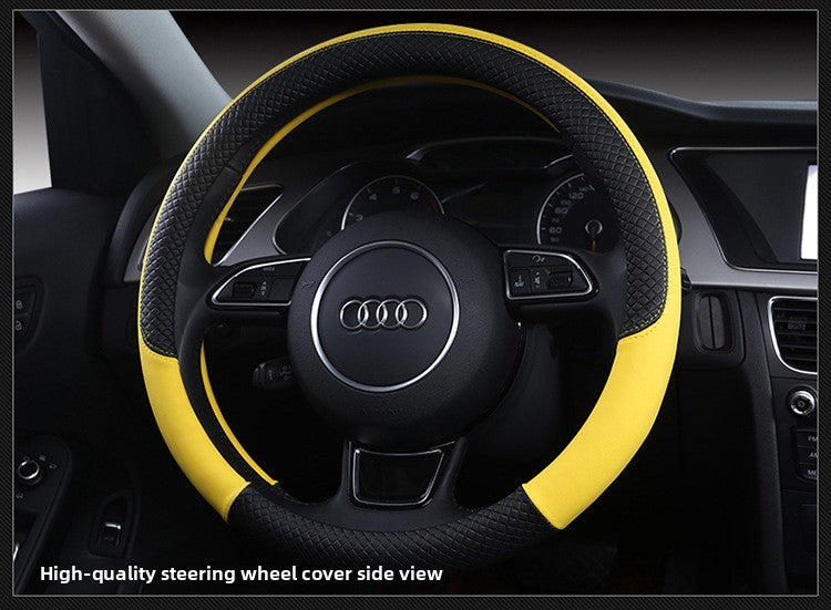 Steering wheel cover