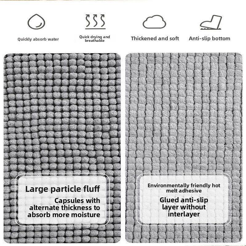 STemi short-haired Chenille floor mat