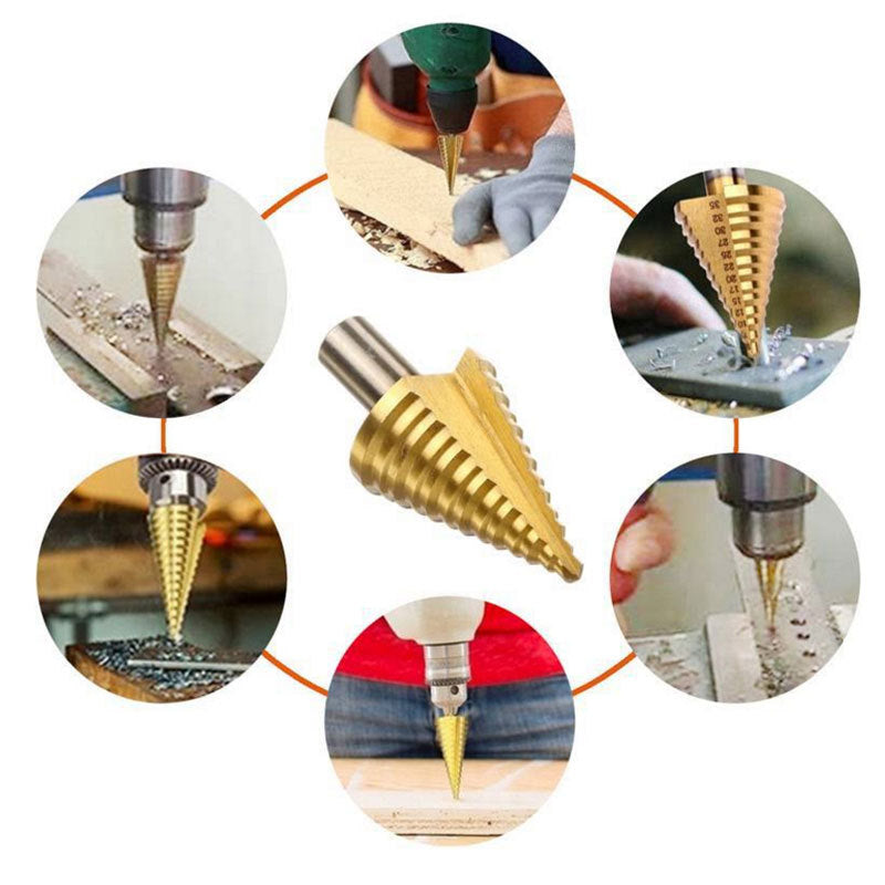 Step drill bit