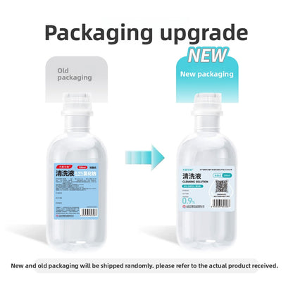 Sterile 0.9% Sodium Chloride Saline Solution for Eye Washing