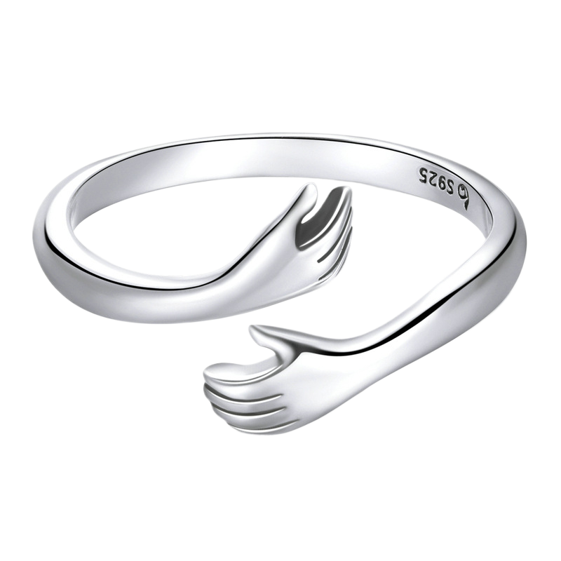 Sterling Silver Adjustable Geometric Ring