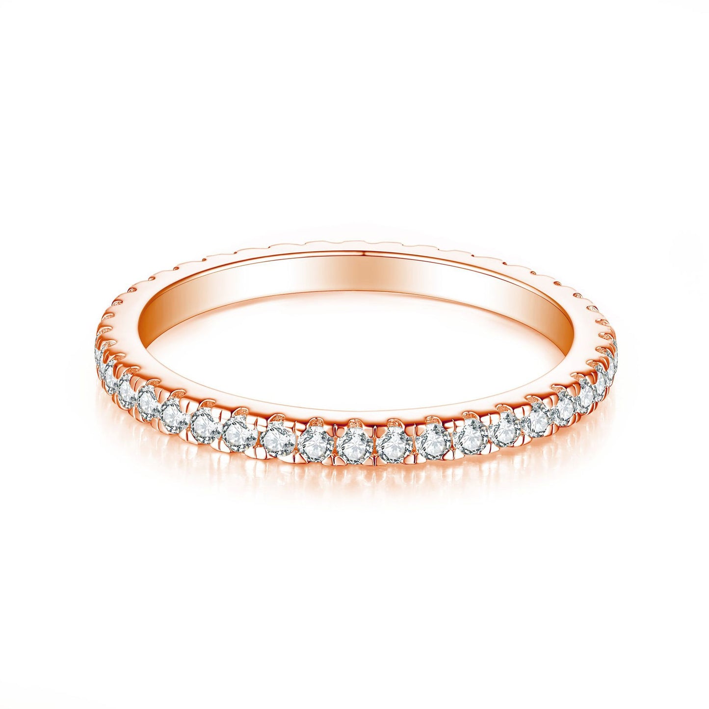 Sterling Silver Diamond Ring for Women