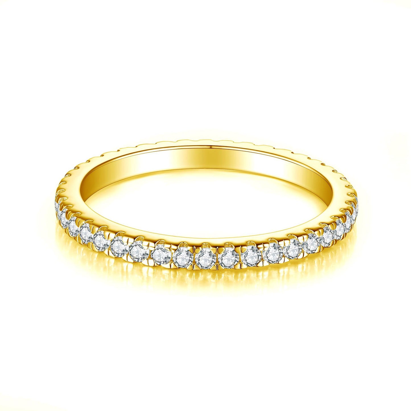 Sterling Silver Diamond Ring for Women