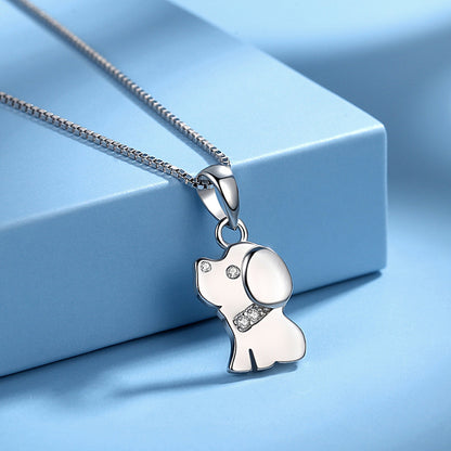 Sterling Silver Dog Pendant
