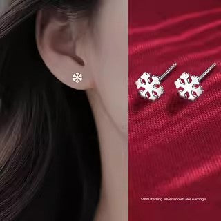 Sterling Silver Earrings for Women, Hypoallergenic Studs and Ear Sticks