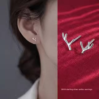 Sterling Silver Earrings for Women, Hypoallergenic Studs and Ear Sticks
