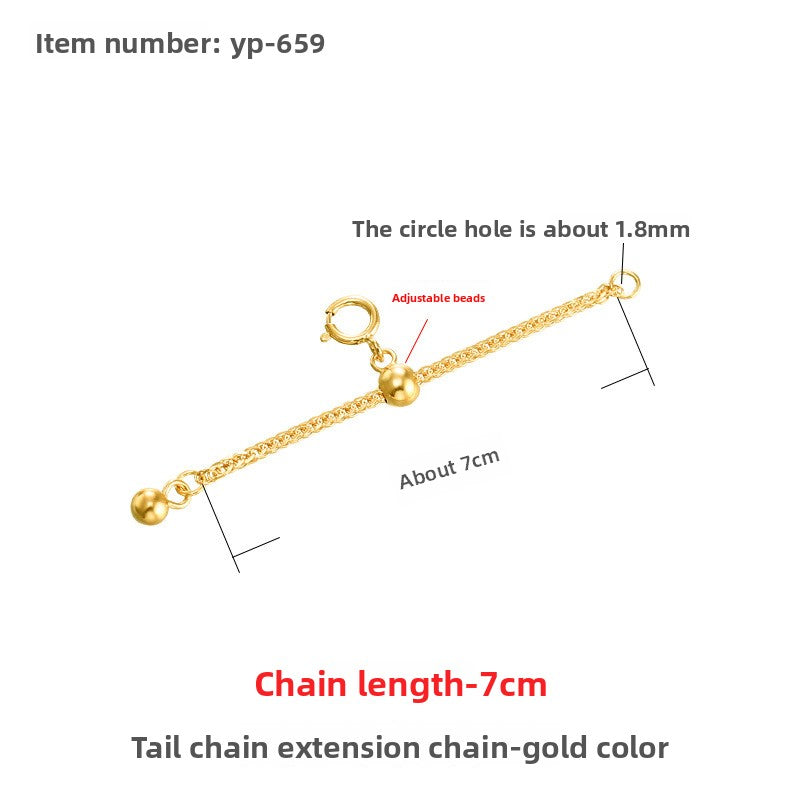 Sterling Silver Extension Chain for Jewelry