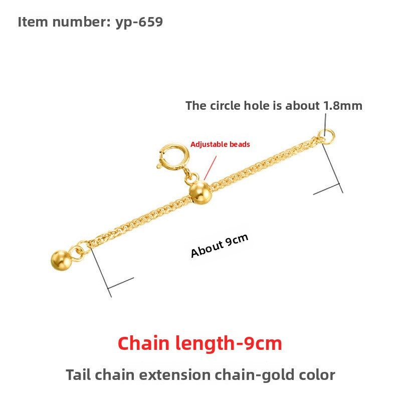 Sterling Silver Extension Chain for Jewelry