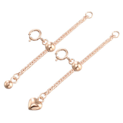 Sterling Silver Extension Chain for Jewelry