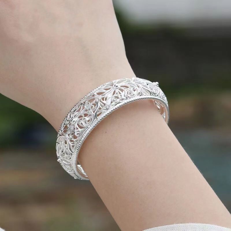 Sterling Silver Filigree Bracelet