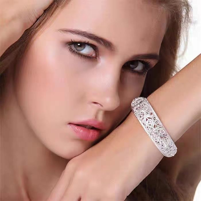 Sterling Silver Filigree Bracelet