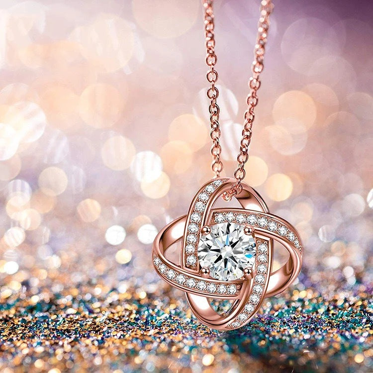 Sterling Silver Four-Leaf Clover Necklace