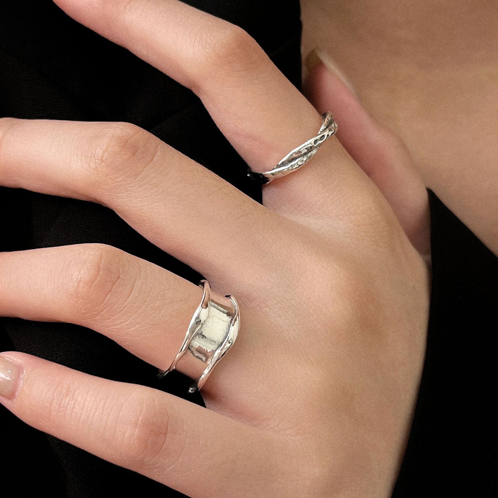 Sterling Silver Open Ring for Women