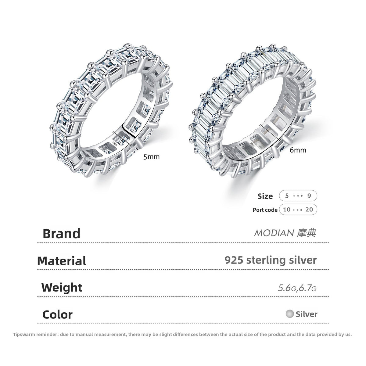 Sterling silver ring