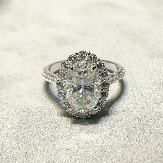 Sterling Silver Simulation Diamond Jewelry
