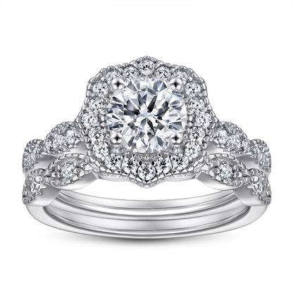 Sterling Silver Zircon Stackable Ring