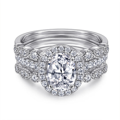 Sterling Silver Zircon Stackable Ring