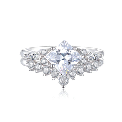 Sterling Silver Zircon Stackable Ring