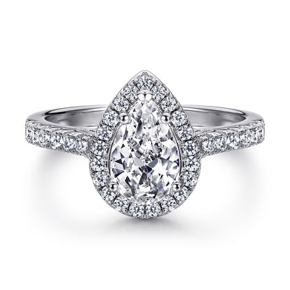 Sterling Silver Zircon Stackable Ring