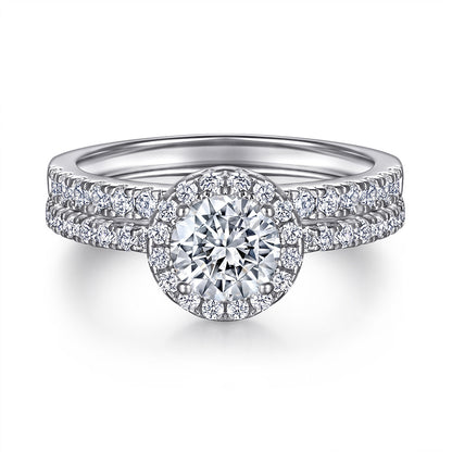 Sterling Silver Zircon Stackable Ring
