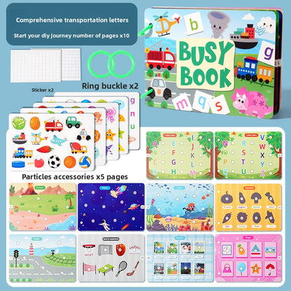 Sticker Quiet Book