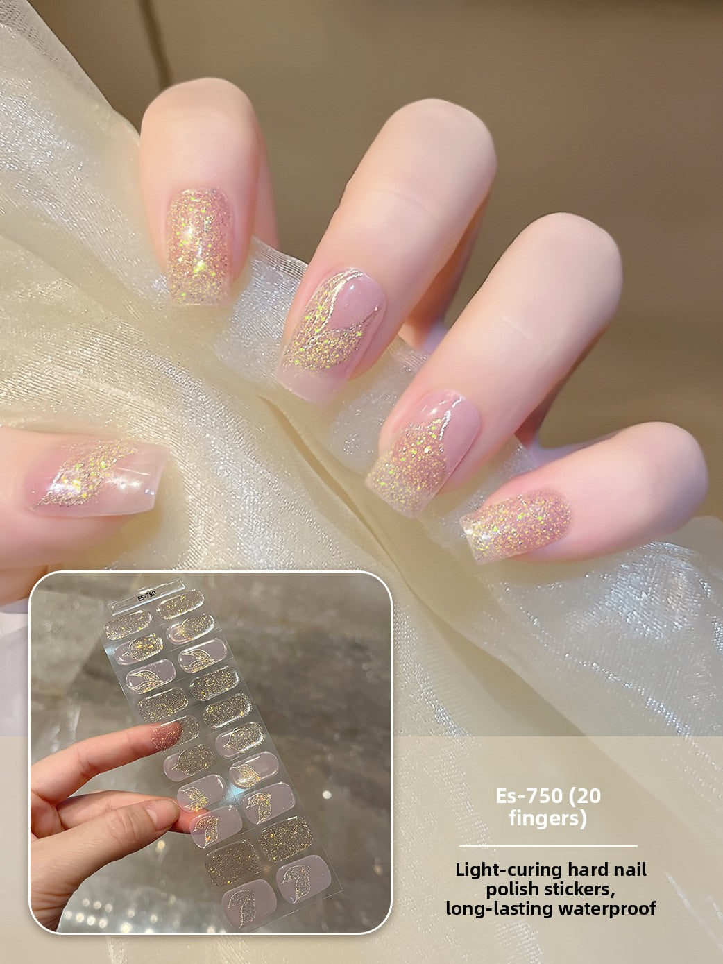 Stickers refer to nail stickers.