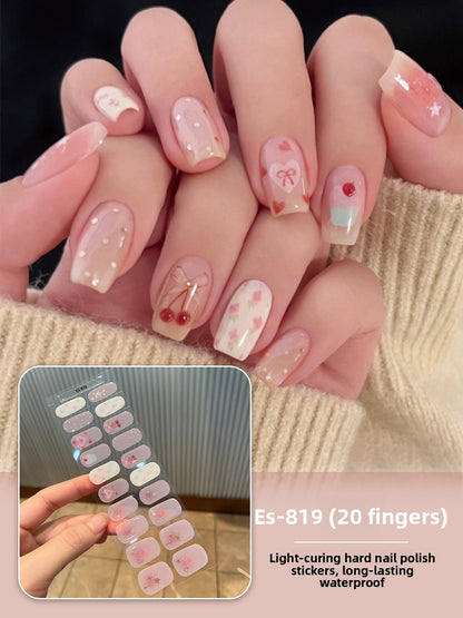 Stickers refer to nail stickers.