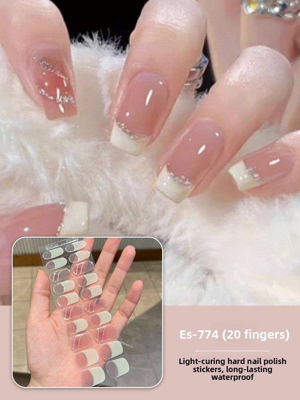 Stickers refer to nail stickers.