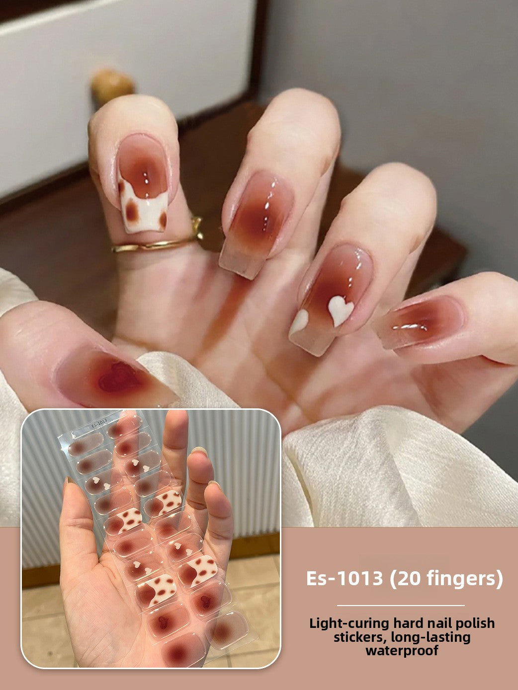 Stickers refer to nail stickers.