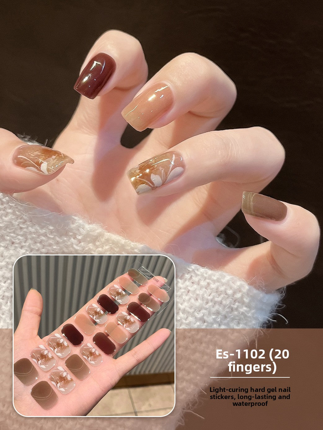 Stickers refer to nail stickers.