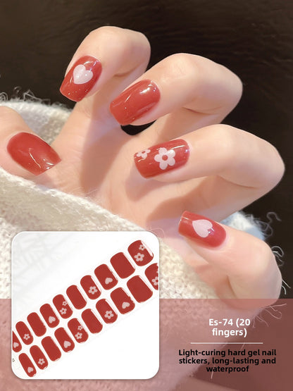 Stickers refer to nail stickers.