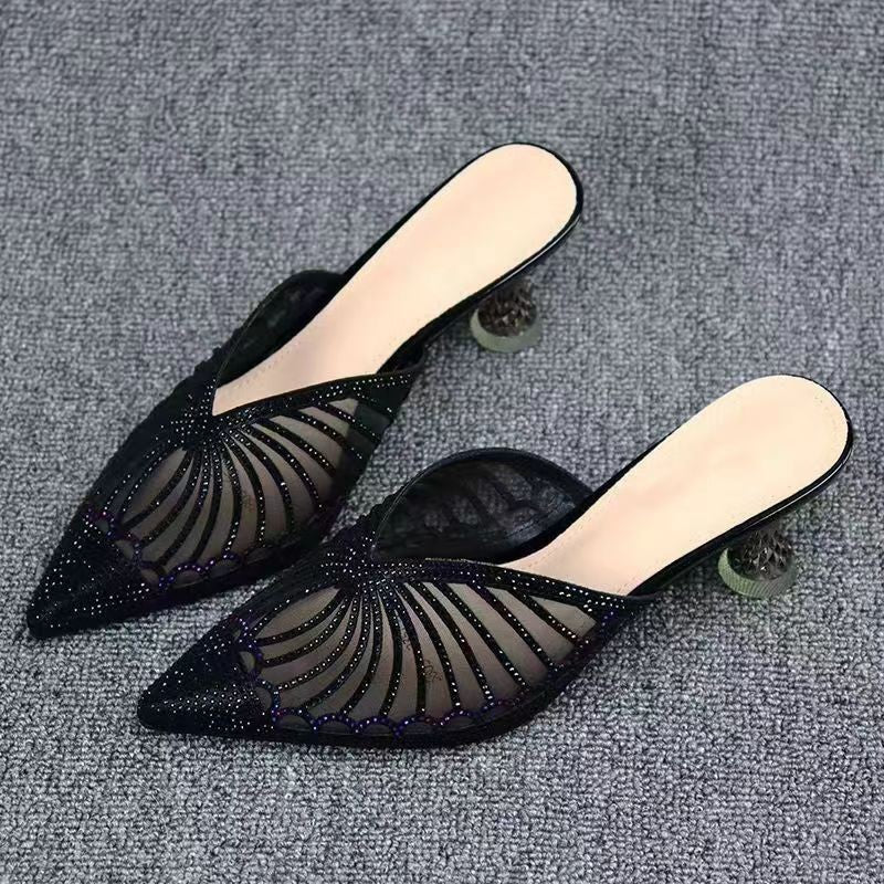Stiletto Crystal Women Sandals