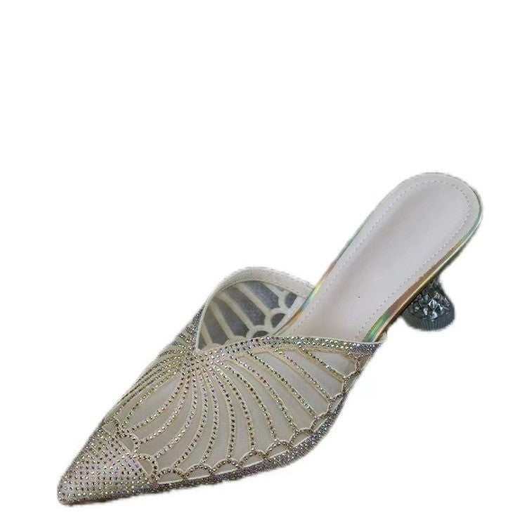 Stiletto Crystal Women Sandals