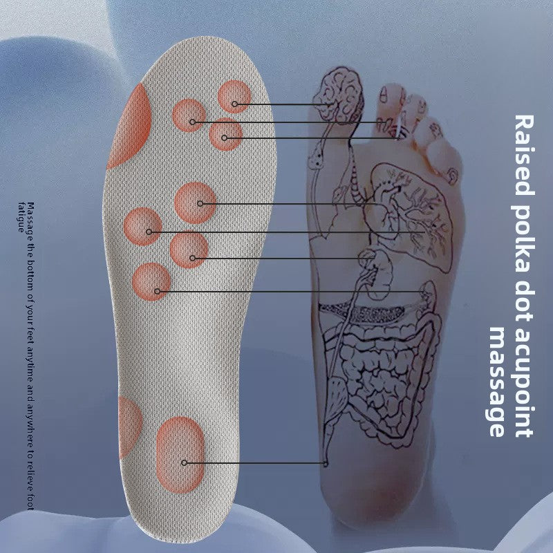 Stomping excrement feeling insole