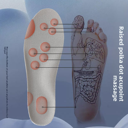 Stomping excrement feeling insole