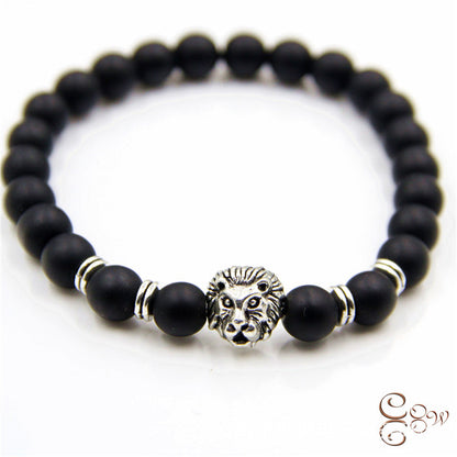 stone bead bracelet