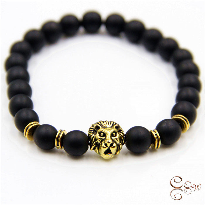 stone bead bracelet