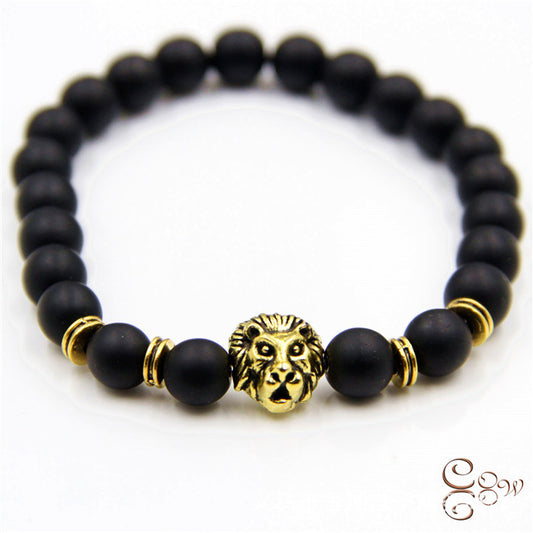 stone bead bracelet