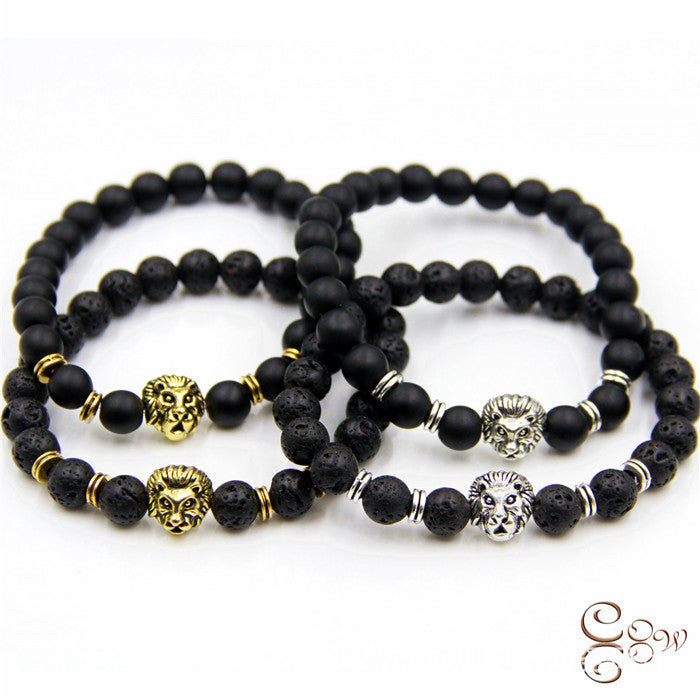 stone bead bracelet