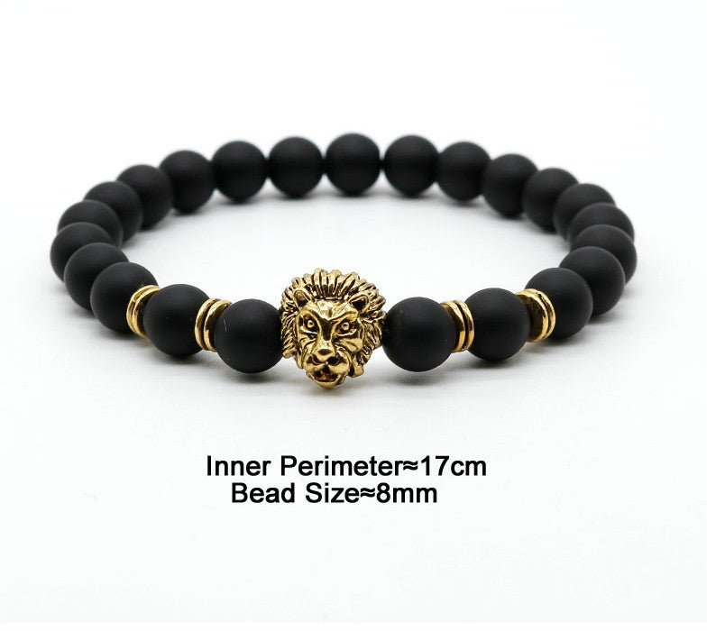 stone bead bracelet