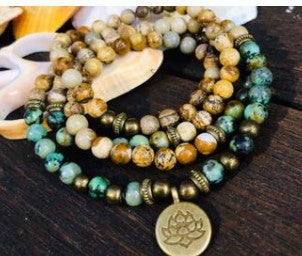 Stone Bead Bracelet